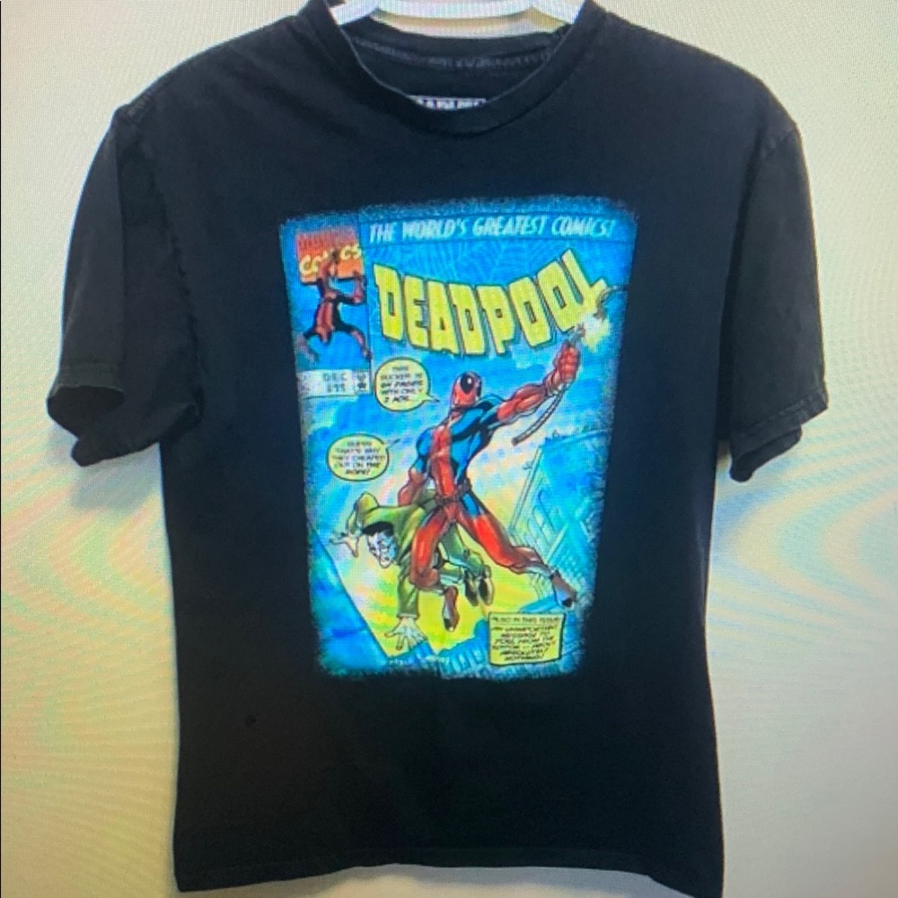 Marvel Deadpool Black T-Shirt